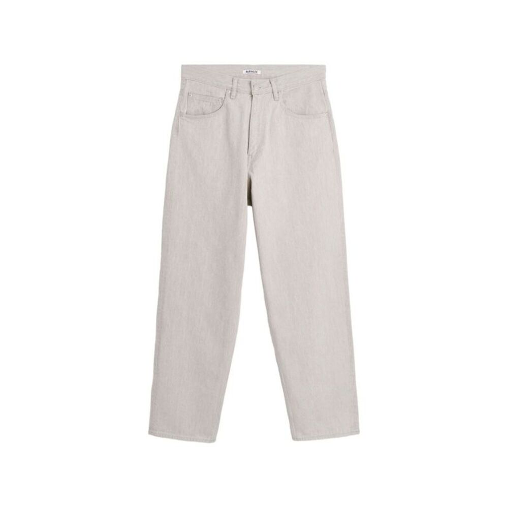 Auralee Men Wide-Leg Denim Jeans